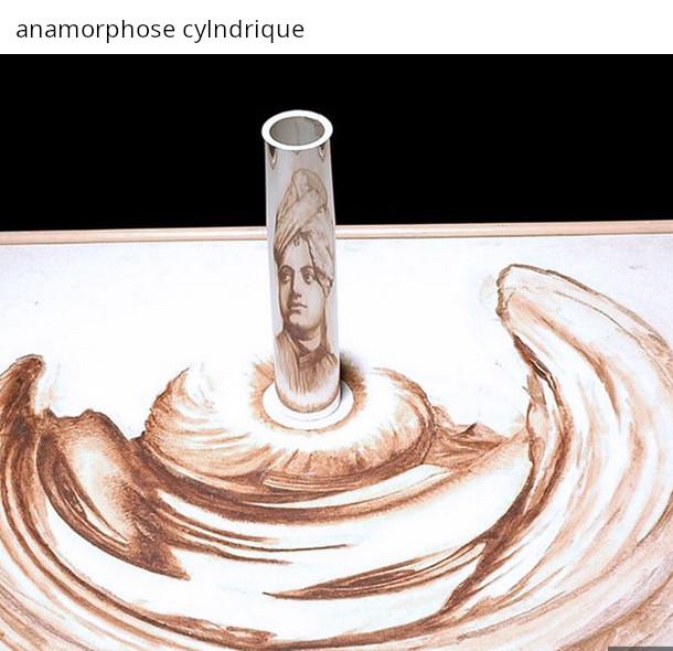 anamorphose cylindrique